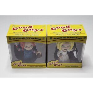 Chucky Good Guys - Chucky & Tiffany Culturefly 4.5" Vinyl Figure Bundle